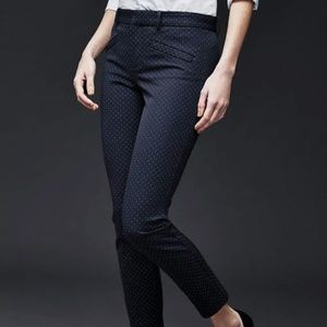 Gap Stretch Skinny Polka Dot Pants